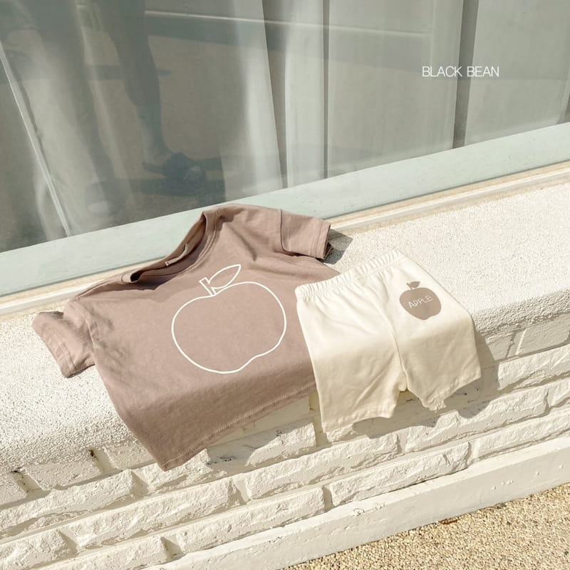 BLACK BEAN - Korean Children Fashion - #Kfashion4kids - Apple Bebe Tee - 4