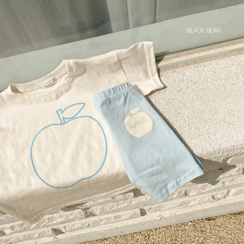 BLACK BEAN - Korean Children Fashion - #Kfashion4kids - Apple Bebe Tee - 5