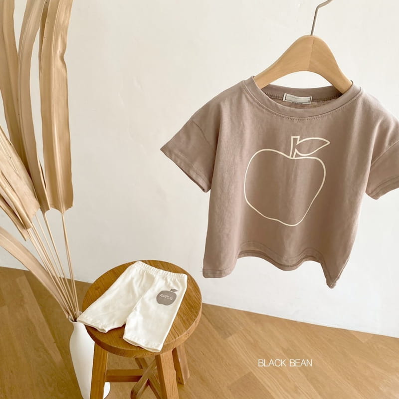 BLACK BEAN - Korean Children Fashion - #Kfashion4kids - Apple Bebe Tee - 9