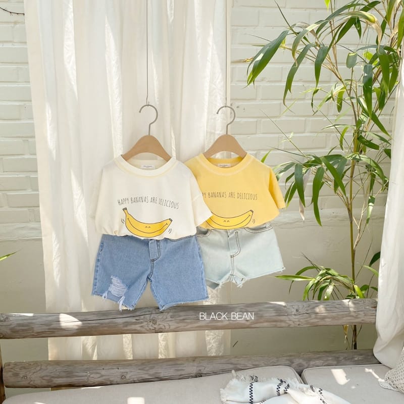 BLACK BEAN - Korean Children Fashion - #Kfashion4kids - Banana Tee - 7