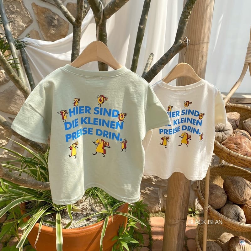 BLACK BEAN - Korean Children Fashion - #Kfashion4kids - Number Tee - 2