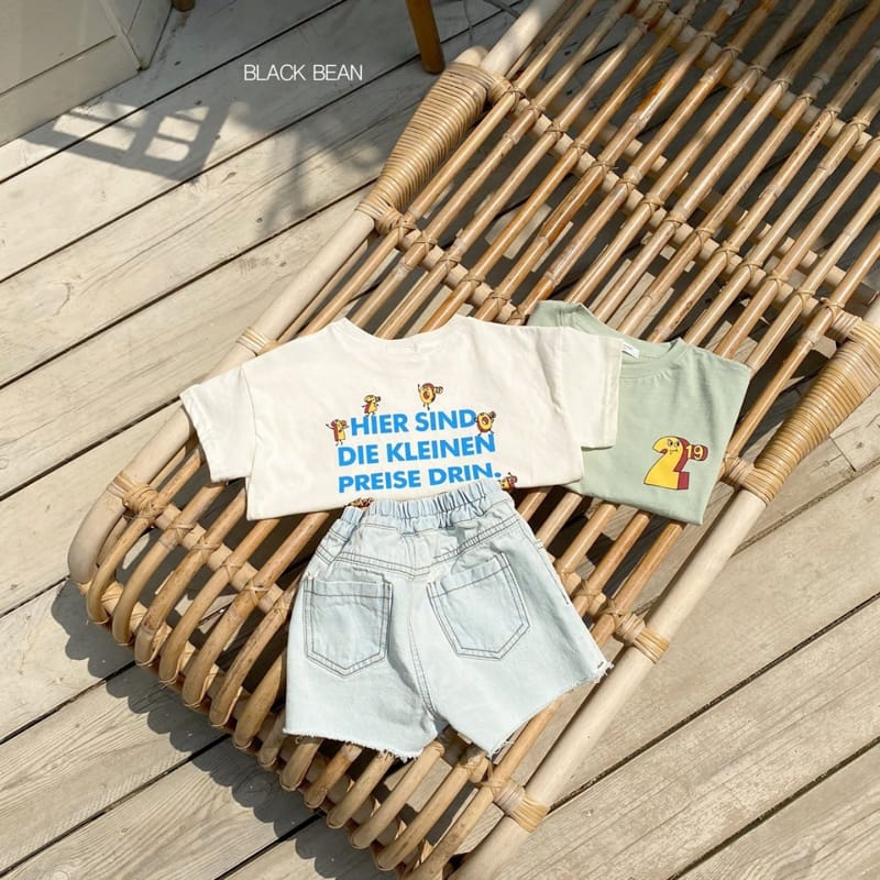 BLACK BEAN - Korean Children Fashion - #Kfashion4kids - Number Tee - 7