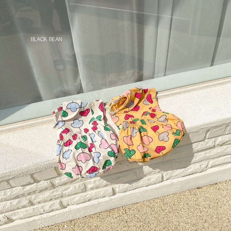BLACK BEAN - Korean Children Fashion - #Kfashion4kids - Bcloud Flower Bebe Top Bottom Set - 7