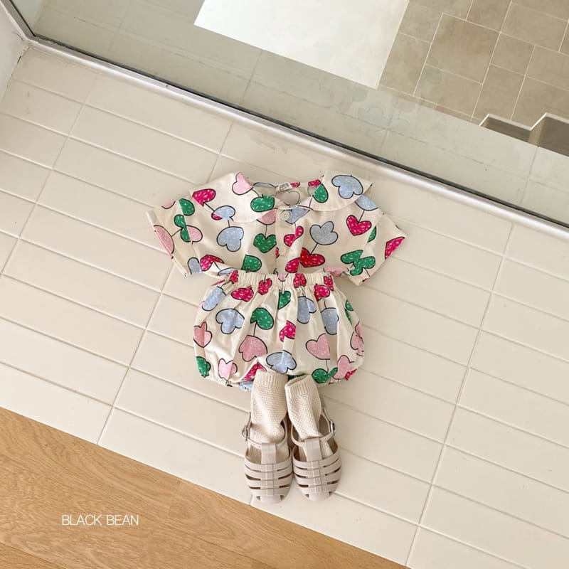 BLACK BEAN - Korean Children Fashion - #Kfashion4kids - Bcloud Flower Bebe Top Bottom Set - 9