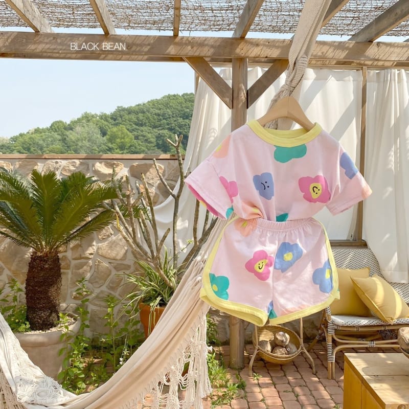 BLACK BEAN - Korean Children Fashion - #Kfashion4kids - Candy Top Bottom Set - 5