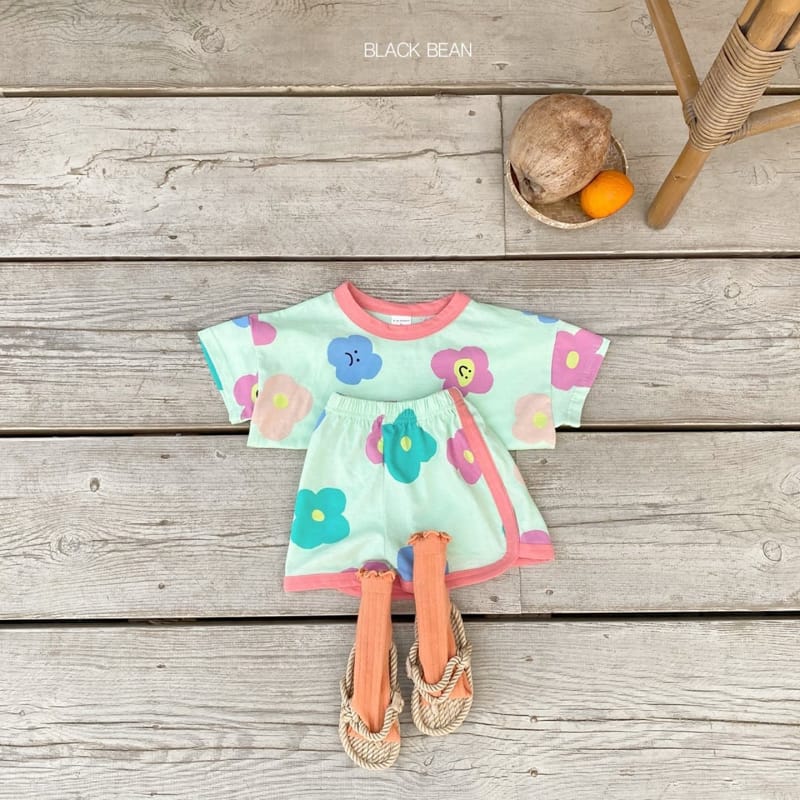 BLACK BEAN - Korean Children Fashion - #Kfashion4kids - Candy Top Bottom Set - 7