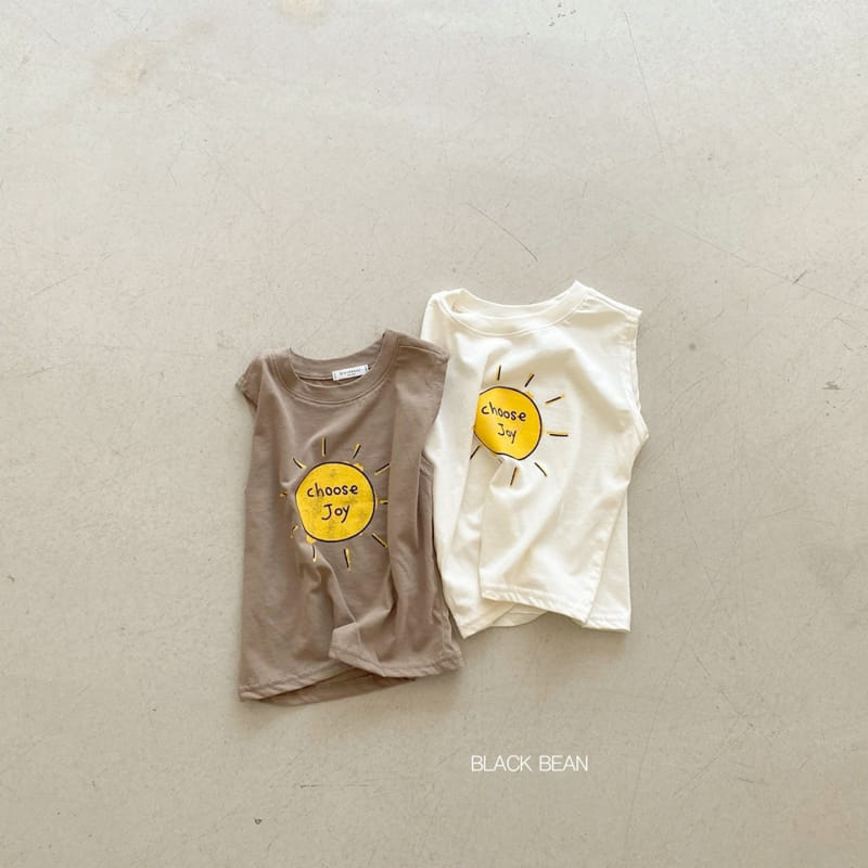 BLACK BEAN - Korean Children Fashion - #Kfashion4kids - Joy Sleeveless Tee