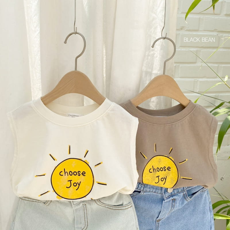 BLACK BEAN - Korean Children Fashion - #Kfashion4kids - Joy Sleeveless Tee - 4