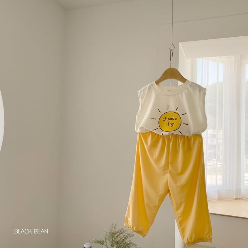 BLACK BEAN - Korean Children Fashion - #Kfashion4kids - Joy Sleeveless Tee - 6