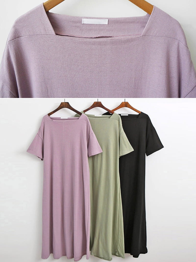 BLACKBANANA - Korean Children Fashion - #Kfashion4kids - Lips Rack One-piece