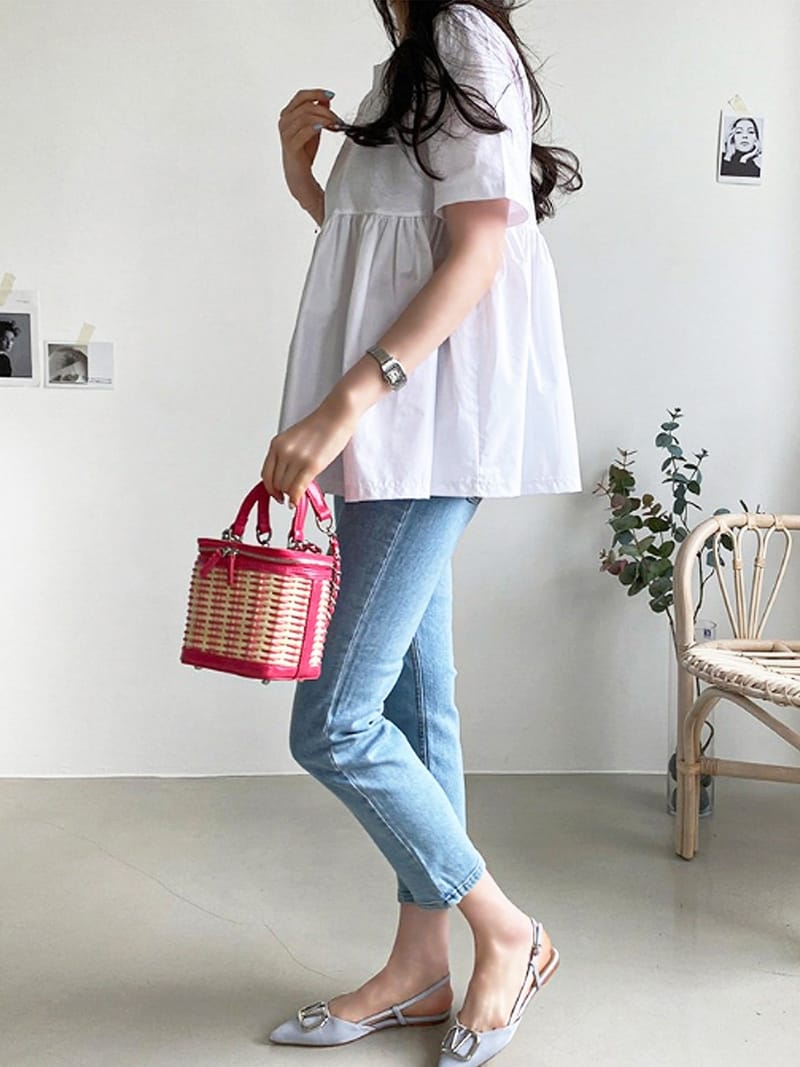 BLACKBANANA - Korean Children Fashion - #Kfashion4kids - Short Sleeves Bagelty - 2