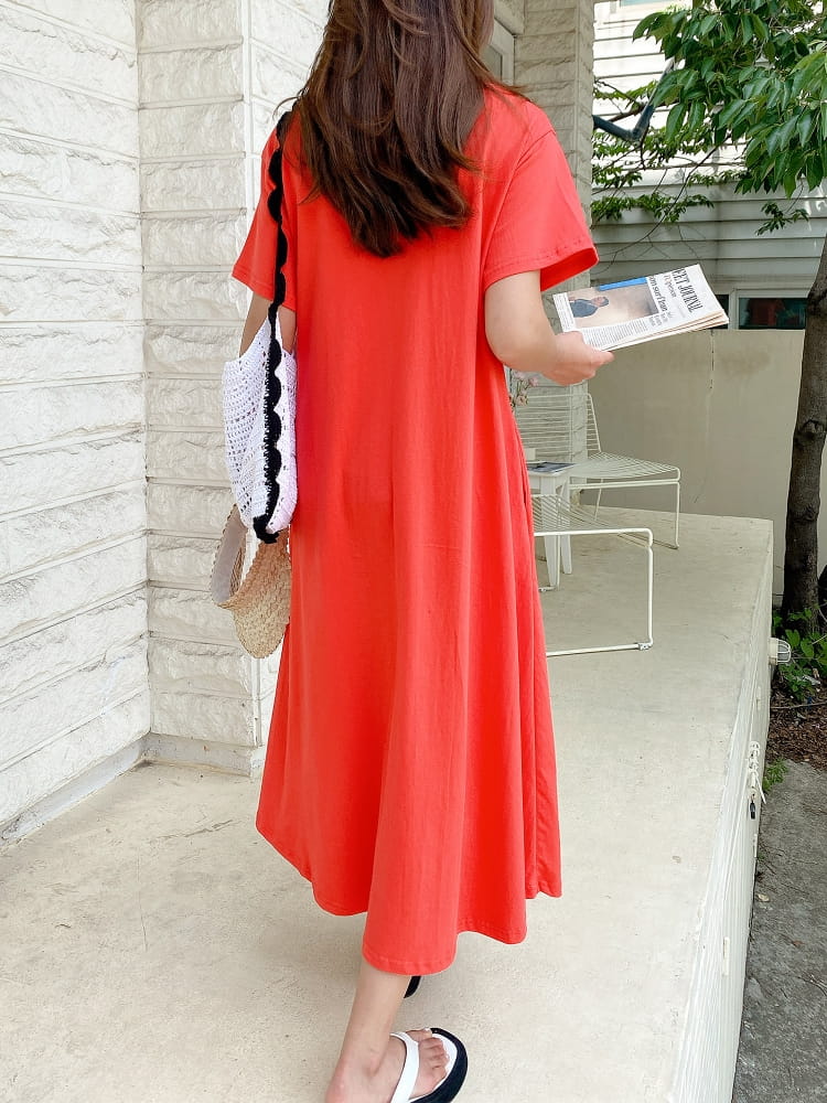 BLACKBANANA - Korean Children Fashion - #Kfashion4kids - A-line One-piece - 2