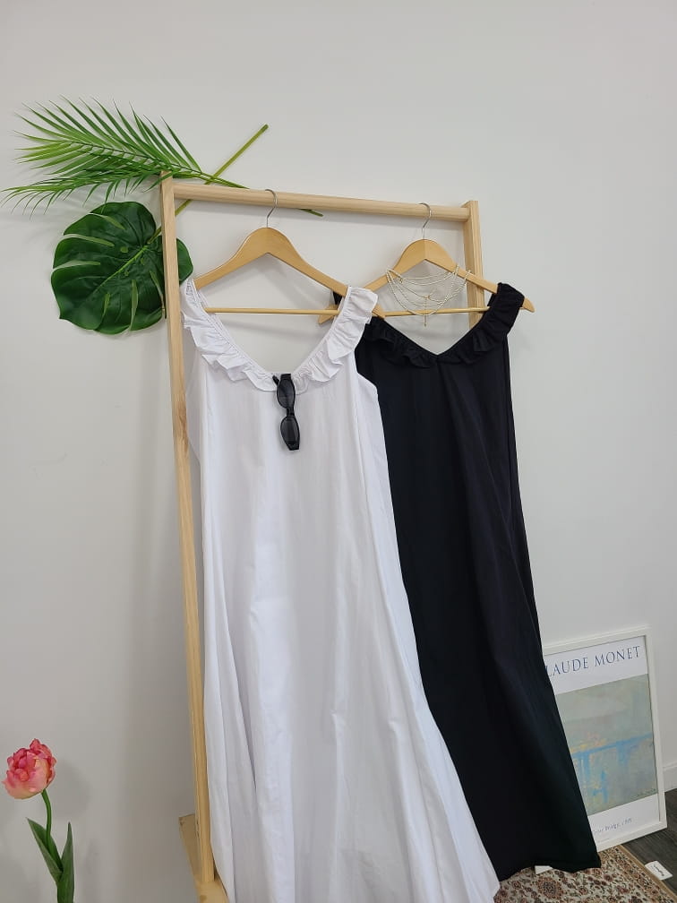 BLEND - Korean Children Fashion - #Kfashion4kids - Frill Sleeveless One-Piece - 4