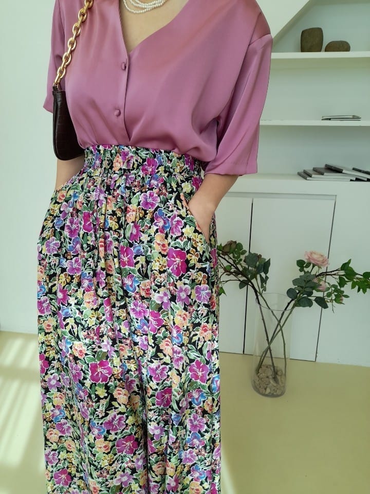 BLEND - Korean Children Fashion - #Kfashion4kids - Pushia Flower Skirt