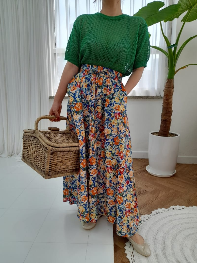 BLEND - Korean Children Fashion - #Kfashion4kids - Pushia Flower Skirt - 3