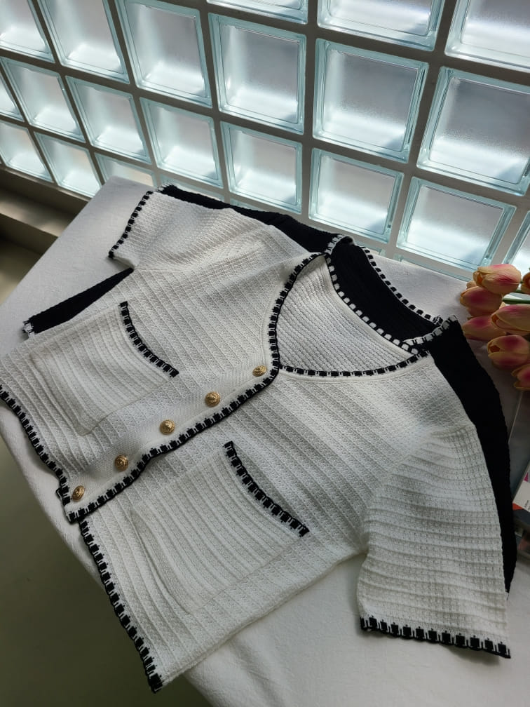 BLEND - Korean Children Fashion - #Kfashion4kids - Channel Cardigan - 2