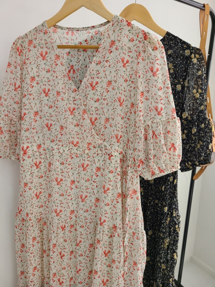 BLEND - Korean Children Fashion - #Kfashion4kids - Zimmerman Chiffon Flower One-piece
