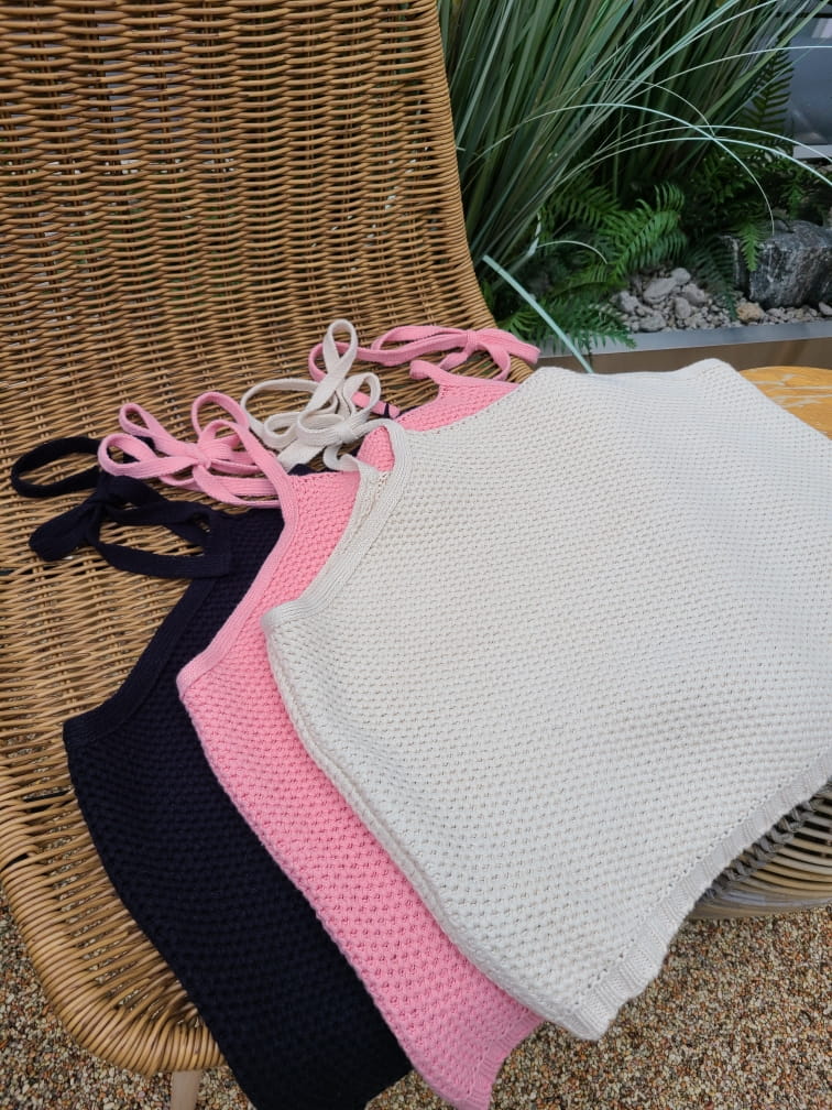 BLEND - Korean Children Fashion - #Kfashion4kids - Woods Ribbon Sleeveless