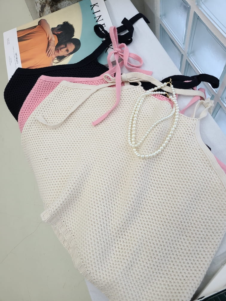 BLEND - Korean Children Fashion - #Kfashion4kids - Woods Ribbon Sleeveless - 3