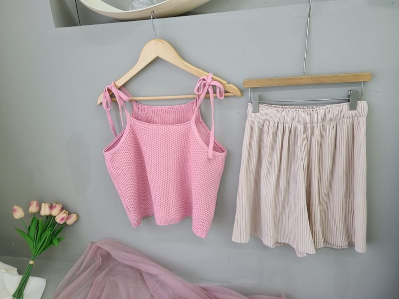 BLEND - Korean Children Fashion - #Kfashion4kids - Woods Ribbon Sleeveless - 4