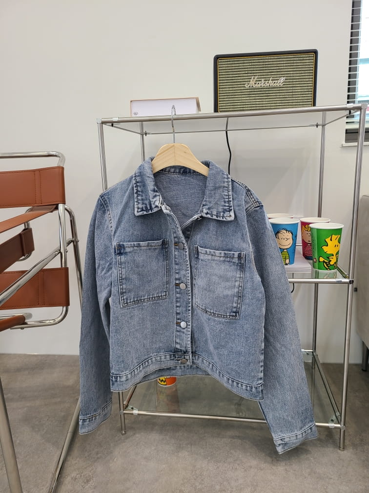 BLEND - Korean Children Fashion - #Kfashion4kids - Adder Jean Jacket - 5
