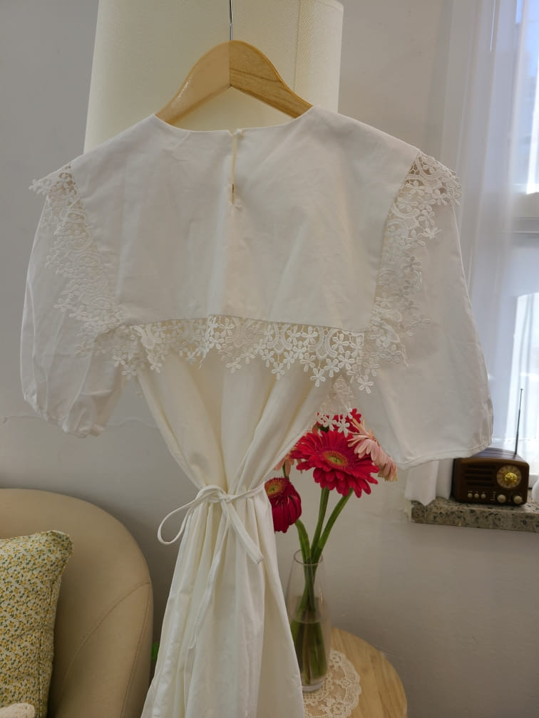 BLEND - Korean Children Fashion - #Kfashion4kids - Cera Lace One-piece - 5