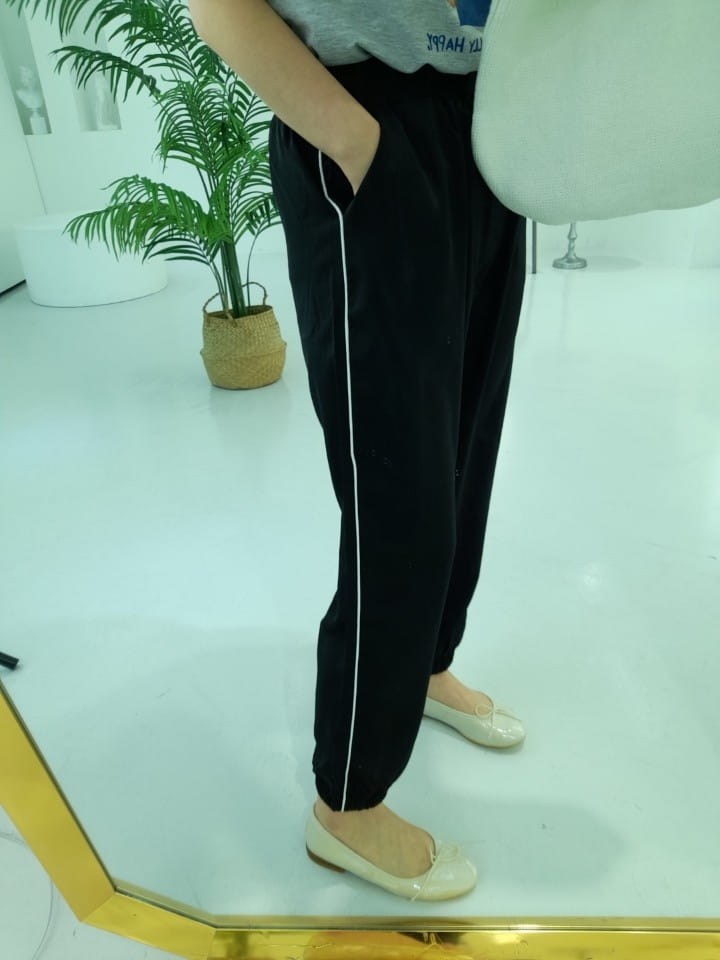 BLEND - Korean Children Fashion - #Kfashion4kids - Ping Stripes Jogger Pants - 5