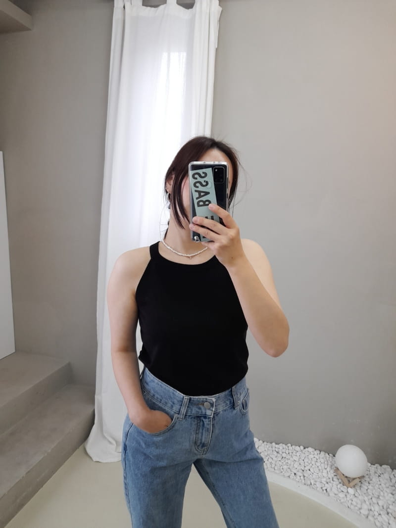 BLEND - Korean Children Fashion - #Kfashion4kids - Halter Knit Sleeveless - 4