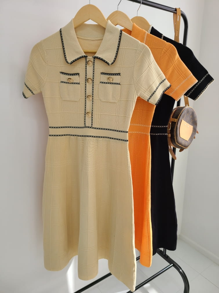 BLEND - Korean Children Fashion - #Kfashion4kids - Bella Knit One-piece - 3