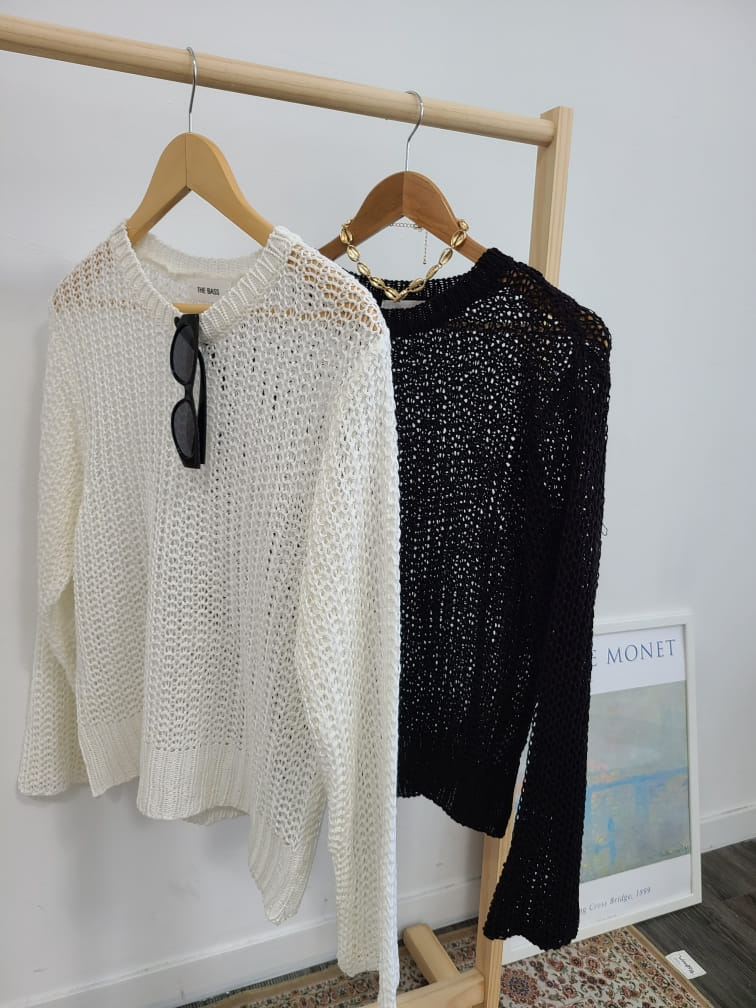 BLEND - Korean Children Fashion - #Kfashion4kids - Mesh Knit