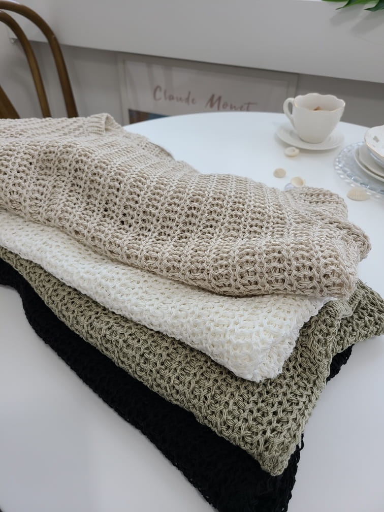BLEND - Korean Children Fashion - #Kfashion4kids - Mesh Knit - 4