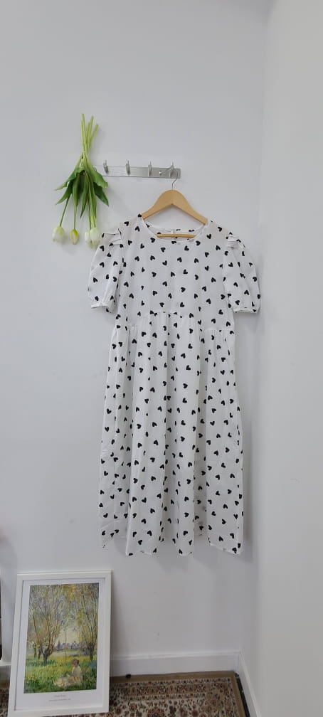 BLEND - Korean Children Fashion - #Kfashion4kids - Heart One-piece - 3