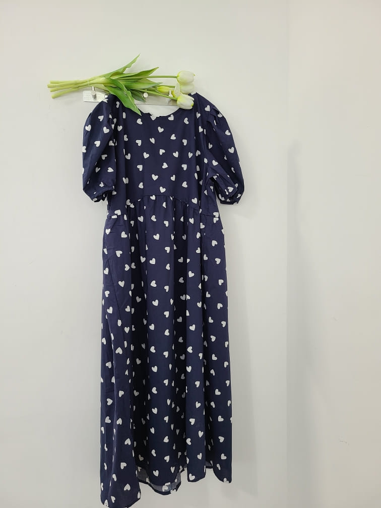 BLEND - Korean Children Fashion - #Kfashion4kids - Heart One-piece - 4