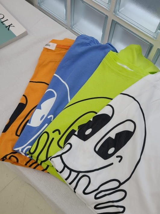 BLEND - Korean Children Fashion - #Kfashion4kids - Smiley Tee - 2