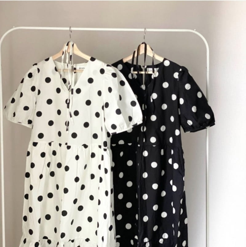 BLEND - Korean Children Fashion - #Kfashion4kids - Circle Shirring One-piece - 3