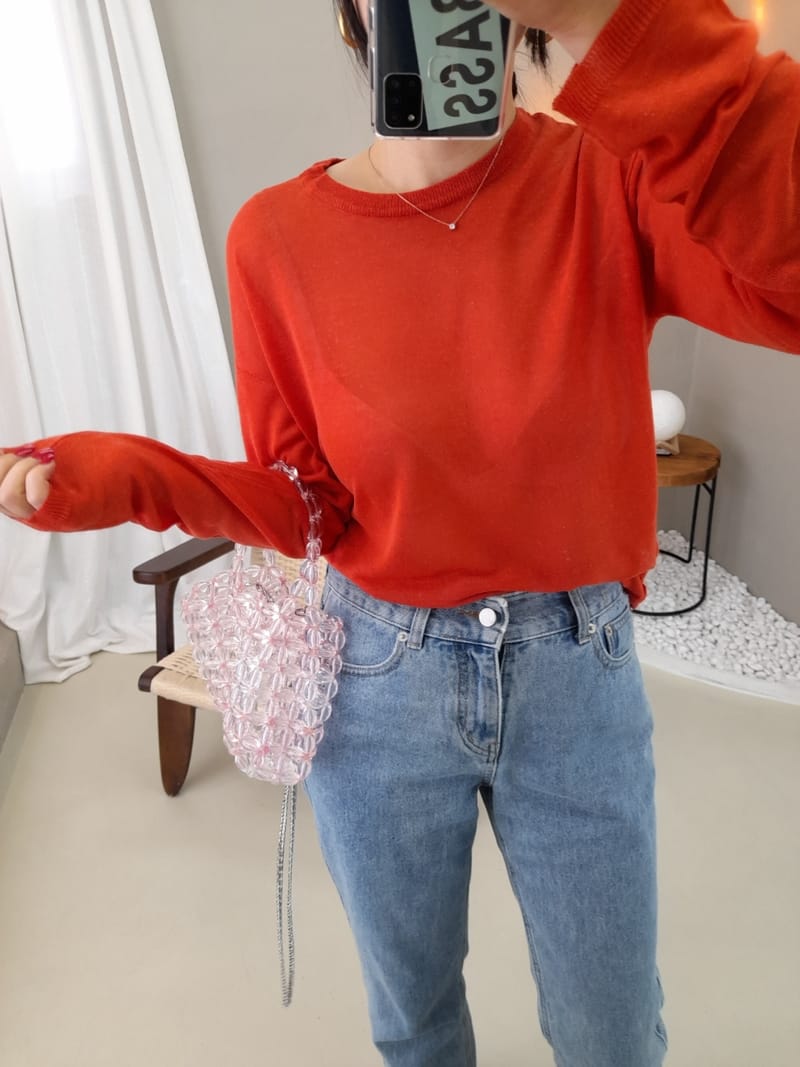 BLEND - Korean Children Fashion - #Kfashion4kids - Day Linen Round Knit - 3