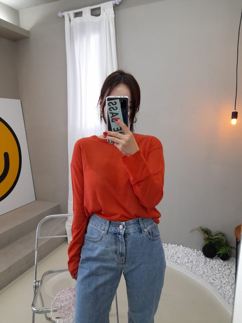 BLEND - Korean Children Fashion - #Kfashion4kids - Day Linen Round Knit - 4