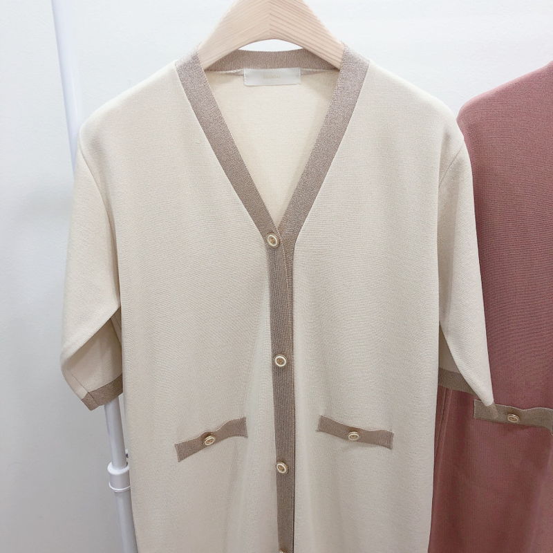BLOOM - Korean Women Fashion - #Kfashion - Pearl Colored Button One-piece - 3