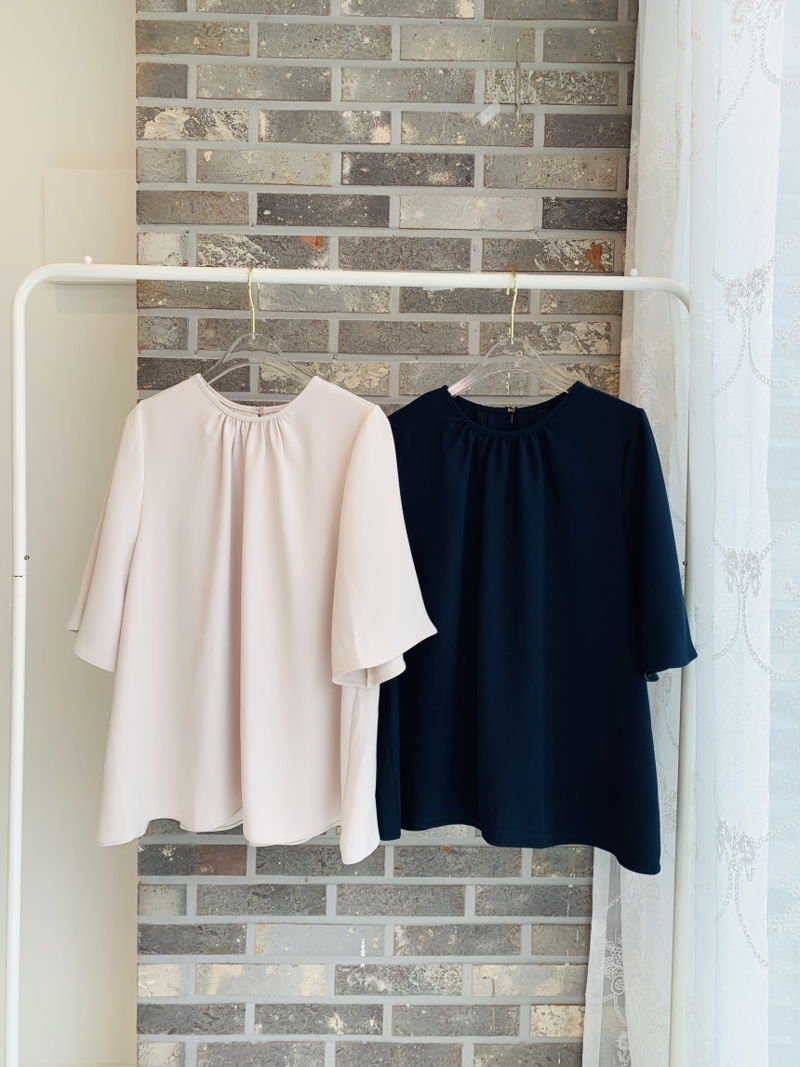 BLOOM - Korean Women Fashion - #Kfashion - Reed Poly Blouse - 2