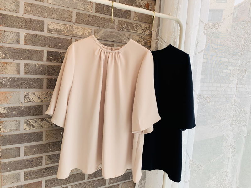 BLOOM - Korean Women Fashion - #Kfashion - Reed Poly Blouse - 5