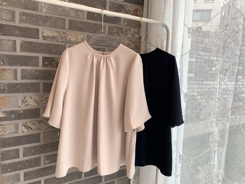 BLOOM - Korean Women Fashion - #Kfashion - Reed Poly Blouse - 6