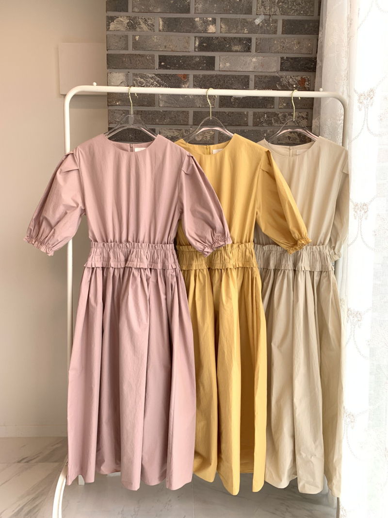 BLOOM - Korean Women Fashion - #Kfashion - Wendy Smocking One-piece