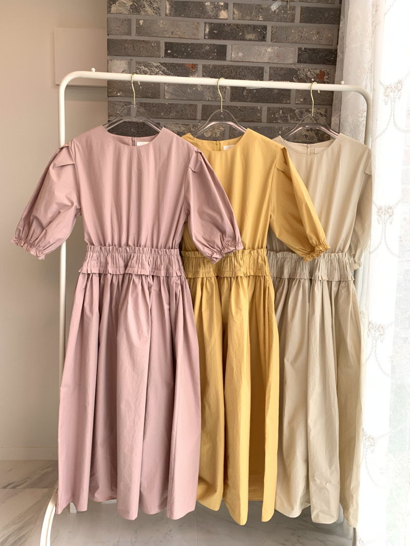 BLOOM - Korean Women Fashion - #Kfashion - Wendy Smocking One-piece - 2