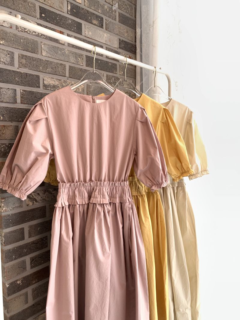 BLOOM - Korean Women Fashion - #Kfashion - Wendy Smocking One-piece - 3