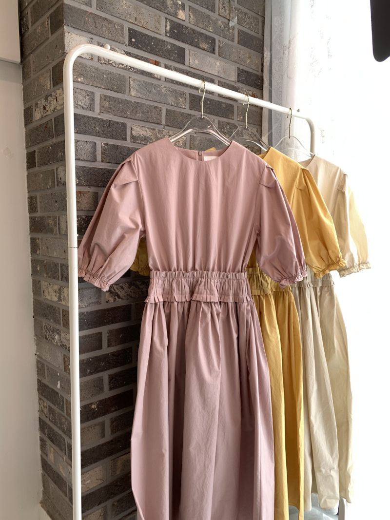BLOOM - Korean Women Fashion - #Kfashion - Wendy Smocking One-piece - 4