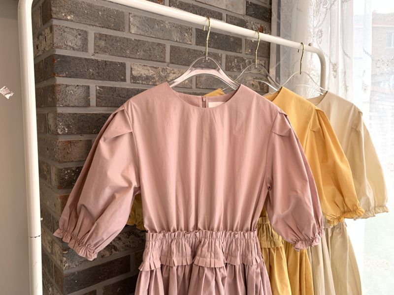 BLOOM - Korean Women Fashion - #Kfashion - Wendy Smocking One-piece - 5