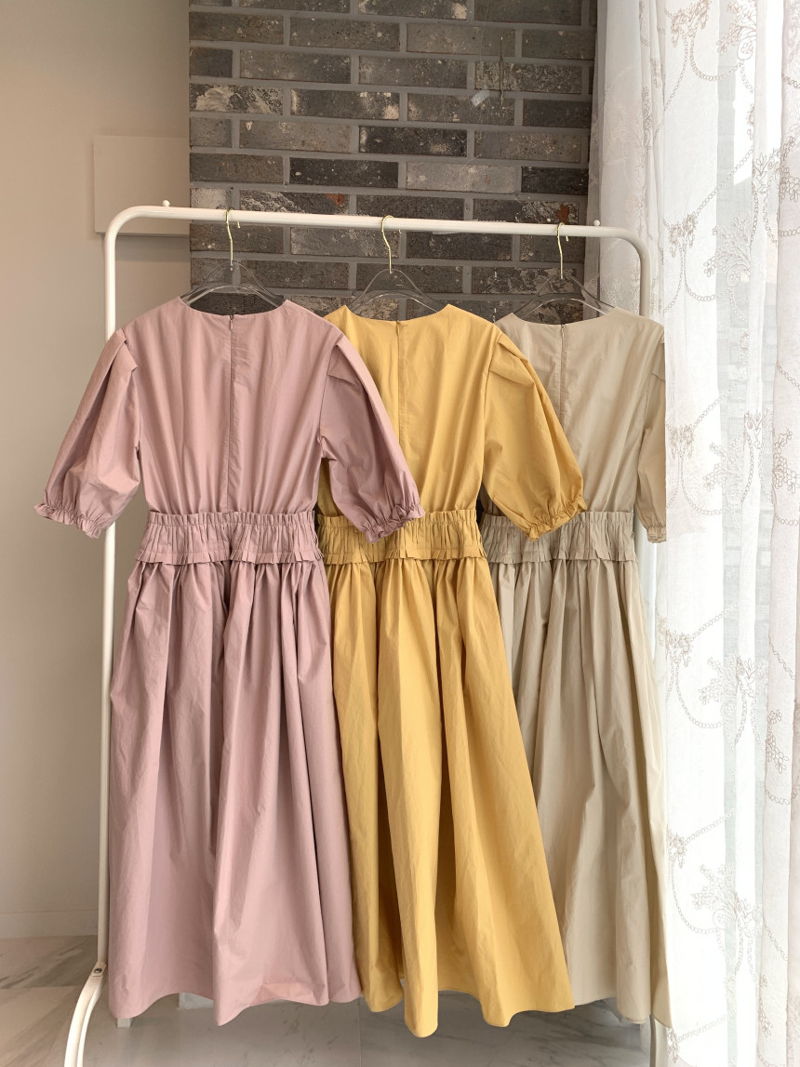 BLOOM - Korean Women Fashion - #Kfashion - Wendy Smocking One-piece - 7