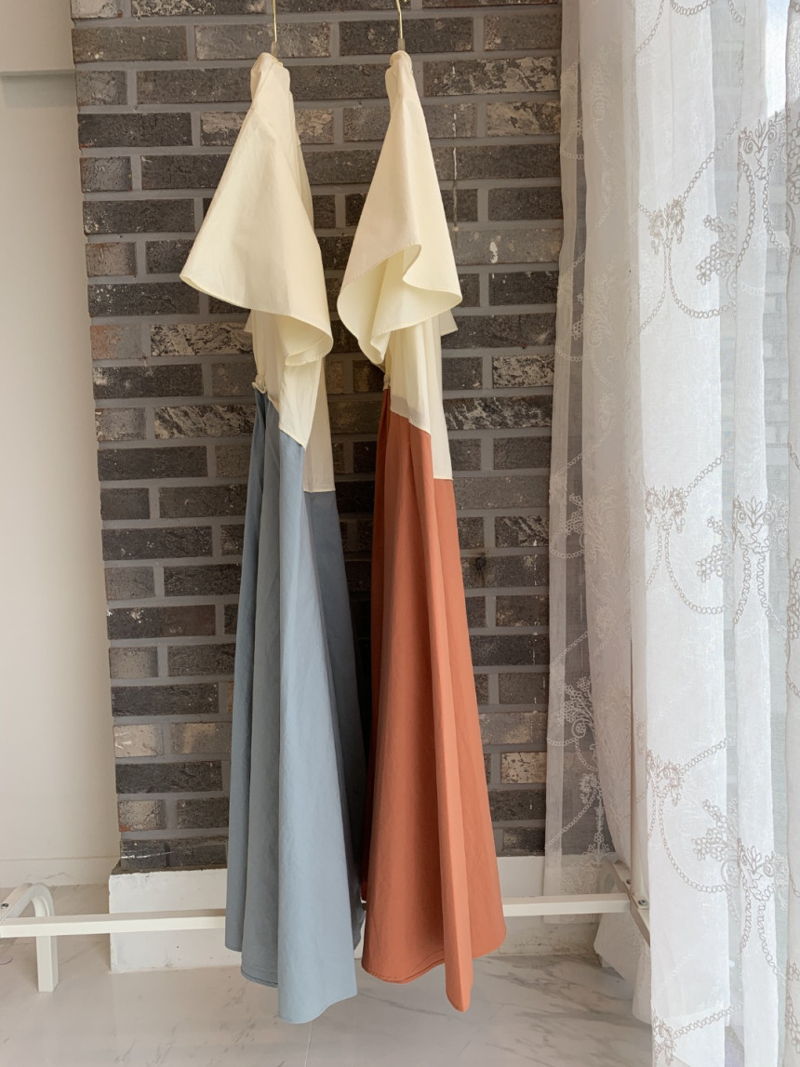 BLOOM - Korean Women Fashion - #Kfashion - Colored Overfit One-piece - 3