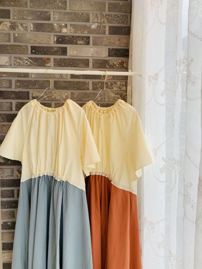BLOOM - Korean Women Fashion - #Kfashion - Colored Overfit One-piece - 9