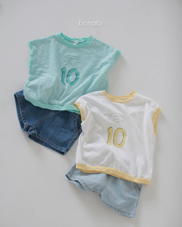 BONALOI - Korean Children Fashion - #Kfashion4kids - Denim Shorts - 4